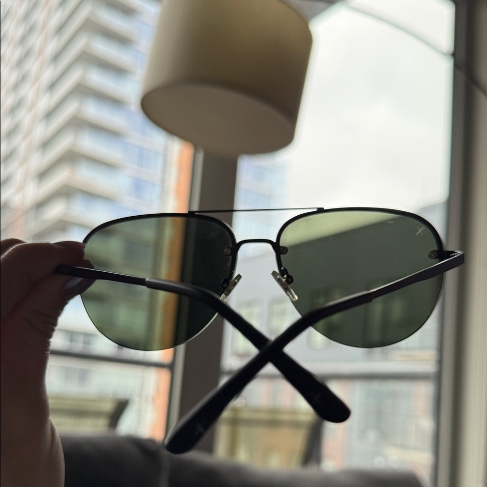 Dime Women's Pink Sunglasses - Picture 4 of 6